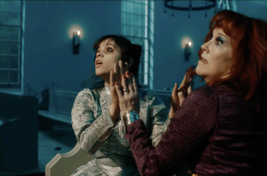 How Jenna Ortega, Winona Ryder, Catherine O'Hara and Justin Theroux prepared for the 'Beetlejuice Beetlejuice' lipsync scene